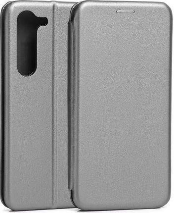 Beline Etui Book Magnetic Samsung S23 Plus S916 Stalowy/Steel