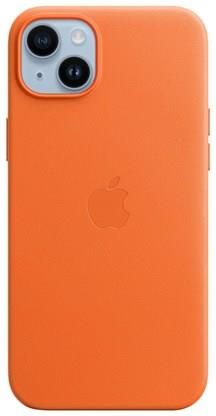 Apple Iphone 14 Plus Leather Case With Magsafe - Orange