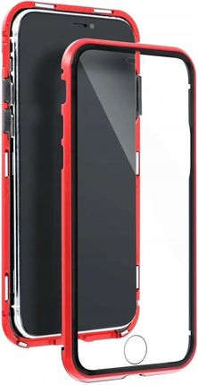 Futerał Magneto 360 Do Samsung S21 Plus Czerwony