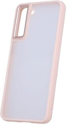 Nakładka Satin Matt Do Samsung Galaxy S21 Różowa