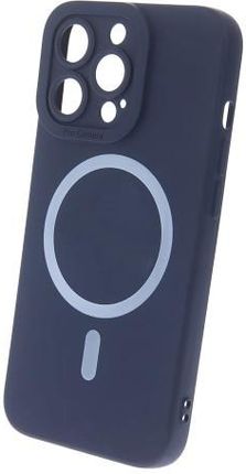 Nakładka Silicon Magsafe Do Iphone 12 Pro Max 6,7" Ciemnoniebieska