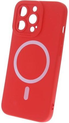 Nakładka Silicon Magsafe Do Iphone 12 Pro Max 6,7" Czerwona