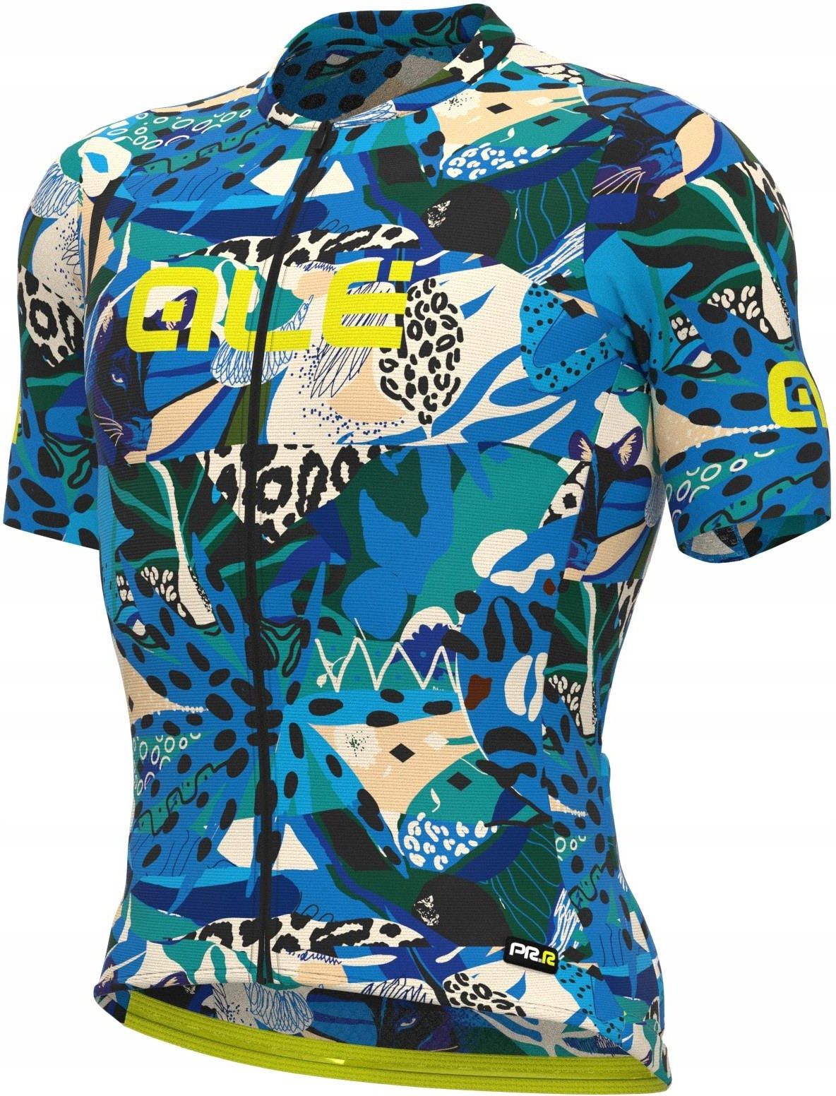 Alé Cycling Ale Koszulka Rowerowa Męska Pr R Kenya L Niebieski Ceny i