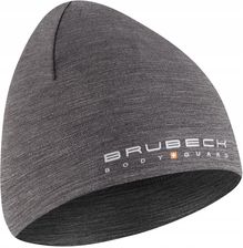 Zdjęcie Brubeck Czapka Termoaktywna Rowery Active Wool S M Szary - Siechnice