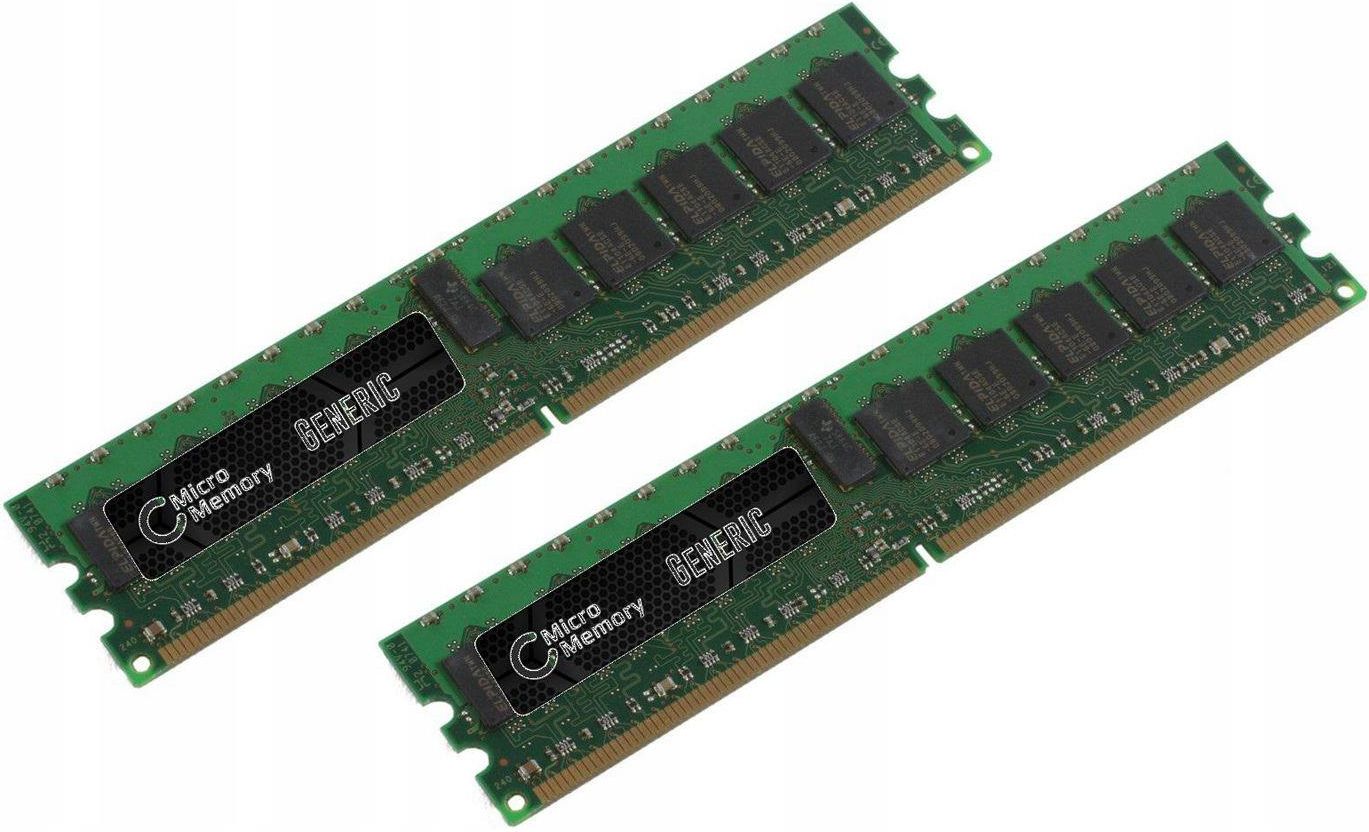 Microcomputer Ram Memory Pamięć RAM Micro Memory 4Gb PC5300 DDR667 ECC/REG (MMG2123/4096 ...