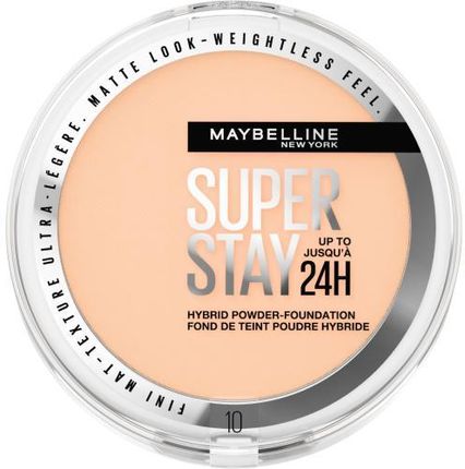 Maybelline New York Super Stay 24H Hybrid Powder-Foundation Podkład W Pudrze 10 9 g 