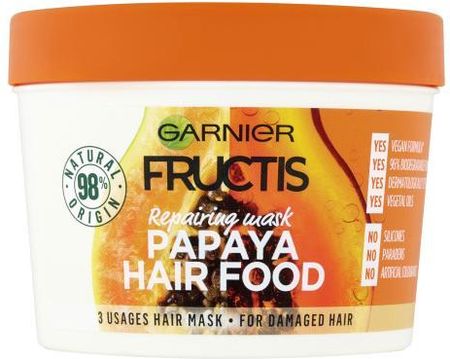 Garnier Fructis Hair Food Papaya maska do włosów 400 ml