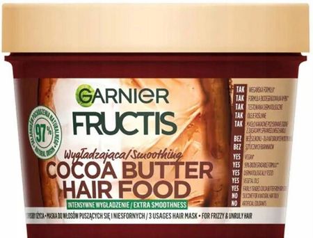 Garnier Fructis Hair Food Cocoa Butter maska do włosów 400 ml