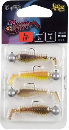 Fox Rage Zestaw Gum Micro Spikey Fry Mix Uv 4Cm Nmc041