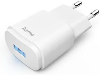 Hama USB 6W 5V/ 1,2A biały (201645)