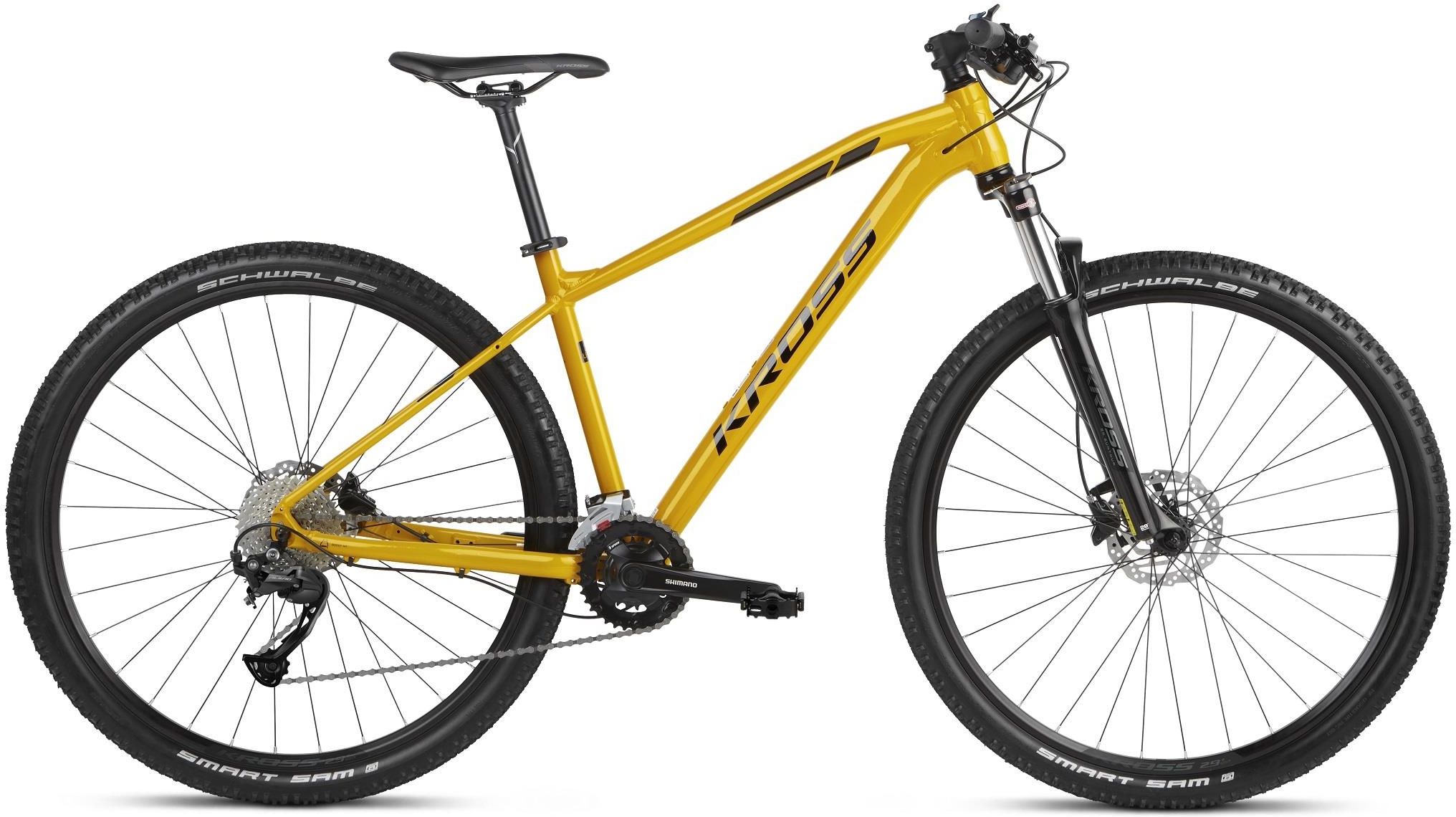 Kross Level 2.0 R20 Xl Me Żółty Czarny 29 2023 Rowery Górskie Męskie