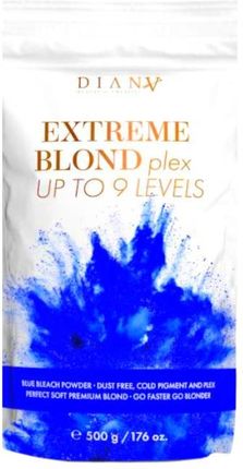 Diana Beauty Extreme Blond Rozjaśniacz Do 9 Tonów Z Plexem 500G