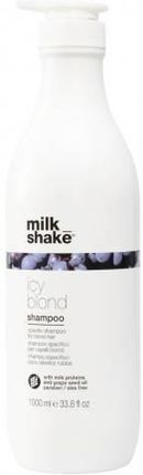 Milk Shake Icy Blond Shampoo Szampon Nadający Chłody Odcień Do Włosów Blond 1000Ml