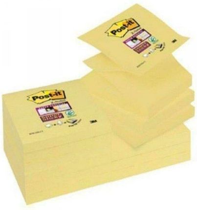 Karteczki Przyklejane Post-It Canary Yellow Żółty 7,6 X Cm (76 76 Mm) (12 Sztuk)
