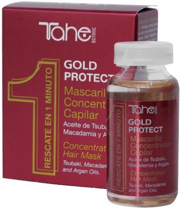 BOTANIC ACABADO - GOLD PROTECT - Maska do włosów farbowanych ampułka 20 ml