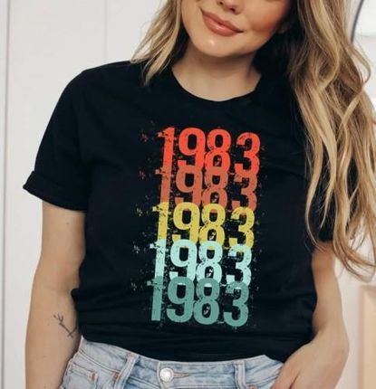 damska koszulka na 40 1983
