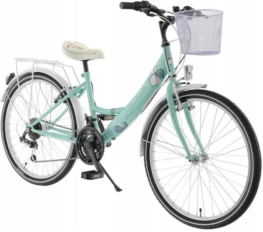 Kands Giulietta Miętowo Biały 24 2022 Rowery Miejskie Damskie Ceny i opinie Ceneo.pl