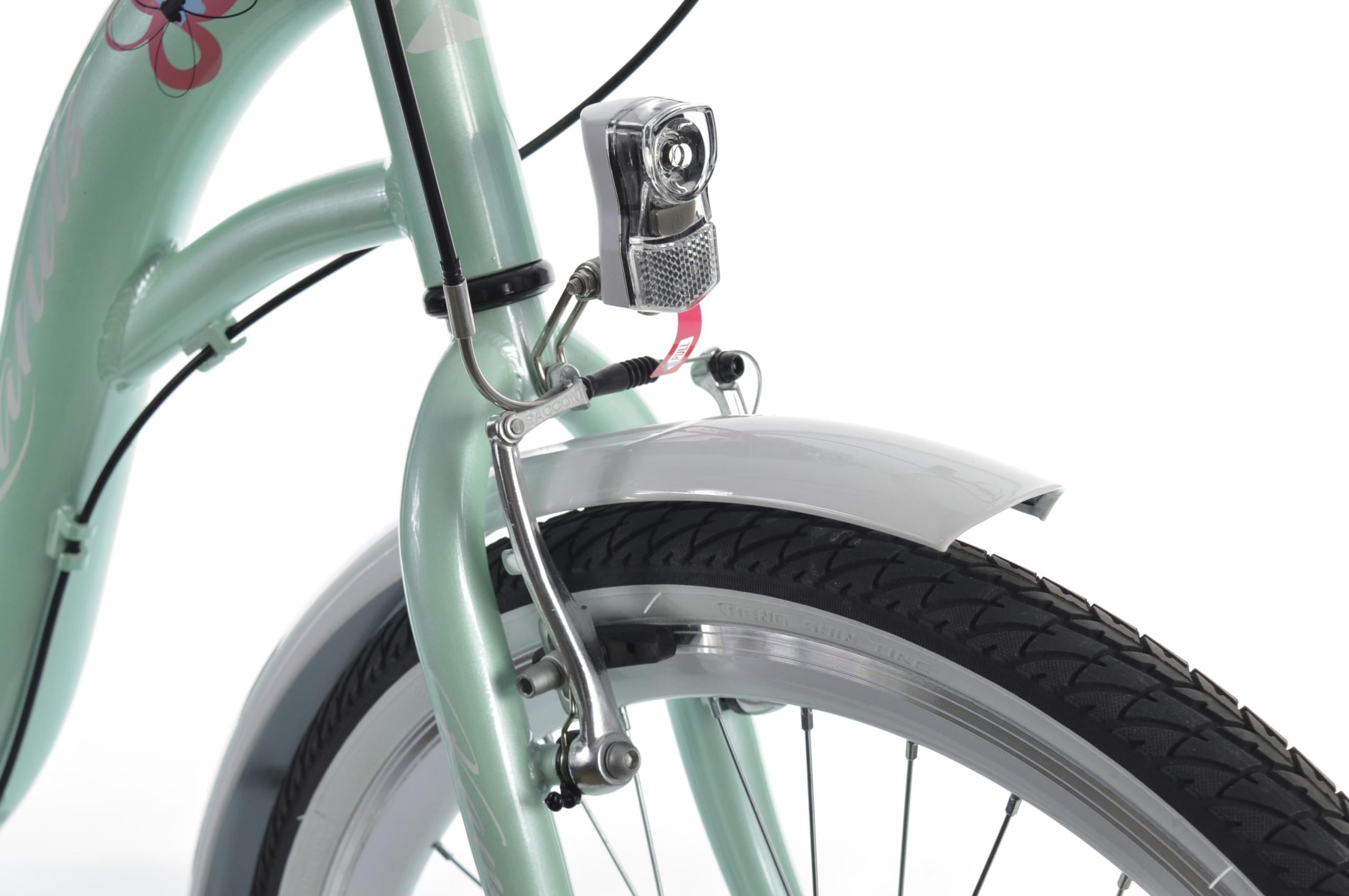 Kands Olivia Zielony Biały 24 2022 Rowery Dziecięce Ceny i opinie