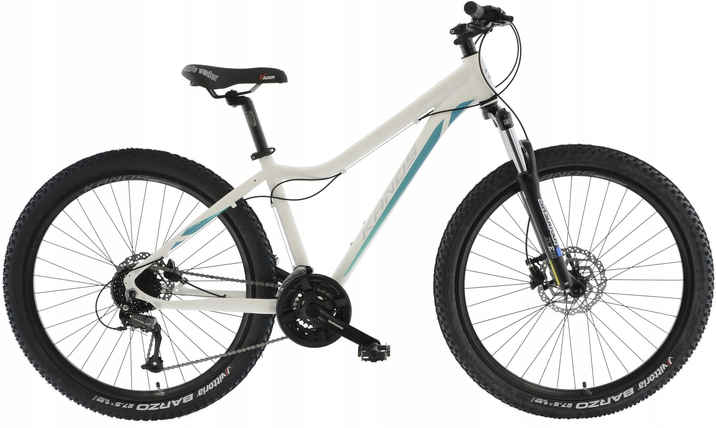 Kands Mtb Saphire Hydr Biało Turkusowy 27,5 2022 Rowery Ceny i