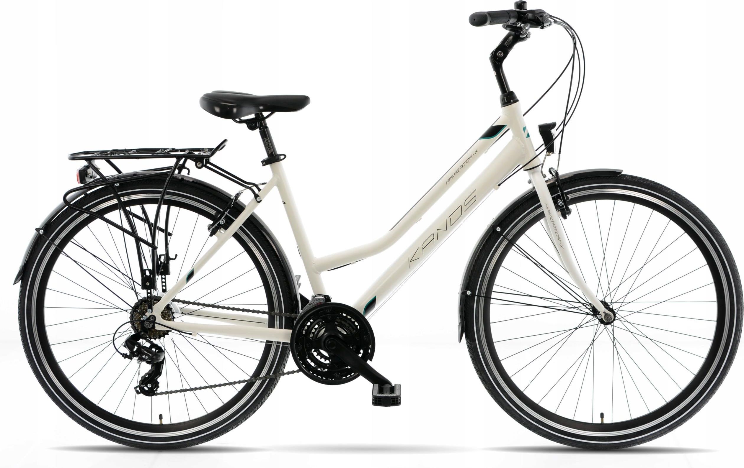 Kands Trekking Navigator X Alu Shima Biały 28 2022 Rowery Ceny i