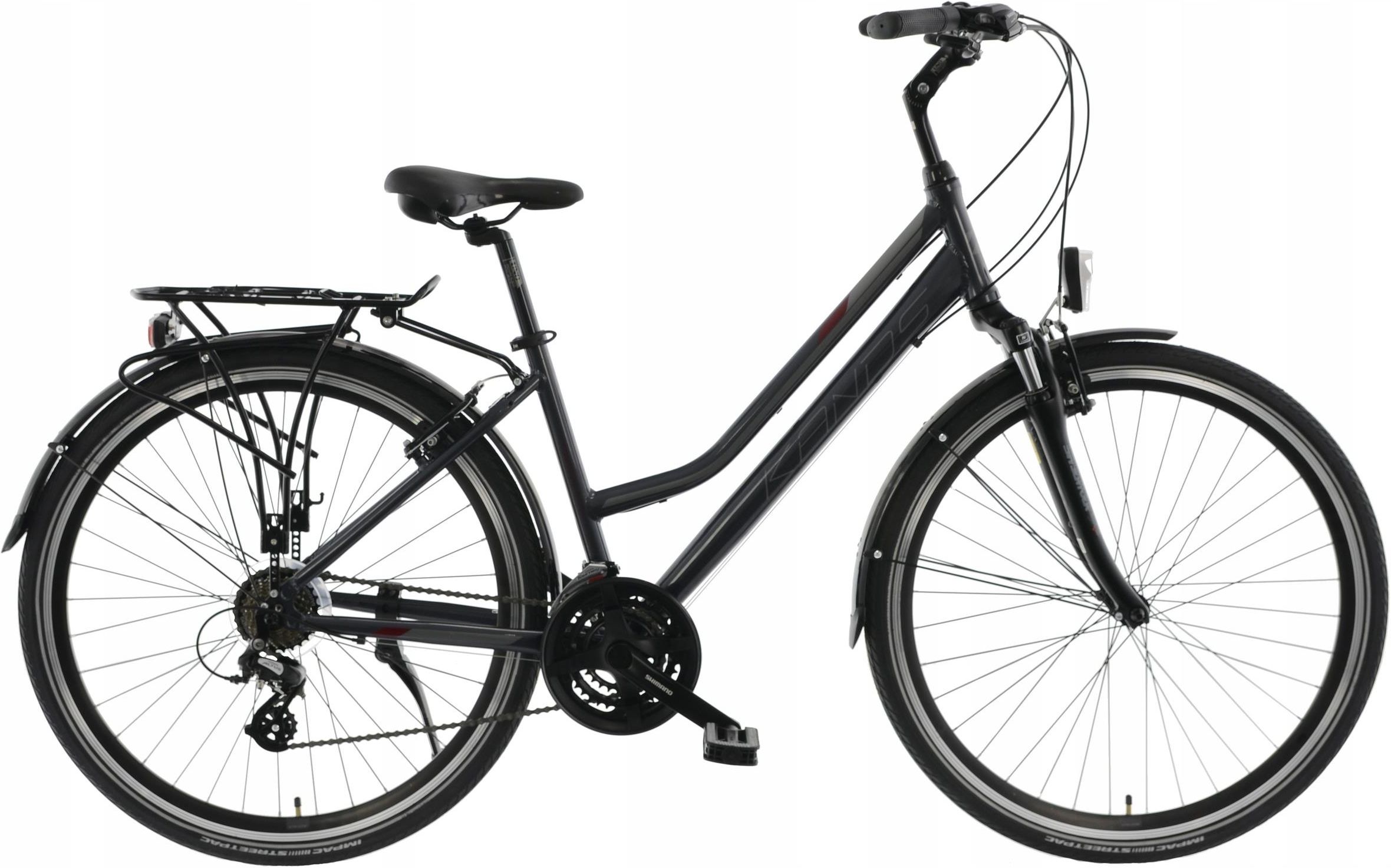 Kands Trekking Travel X Antr Bord Antracytowo Bordowy 28 2022 Rowery