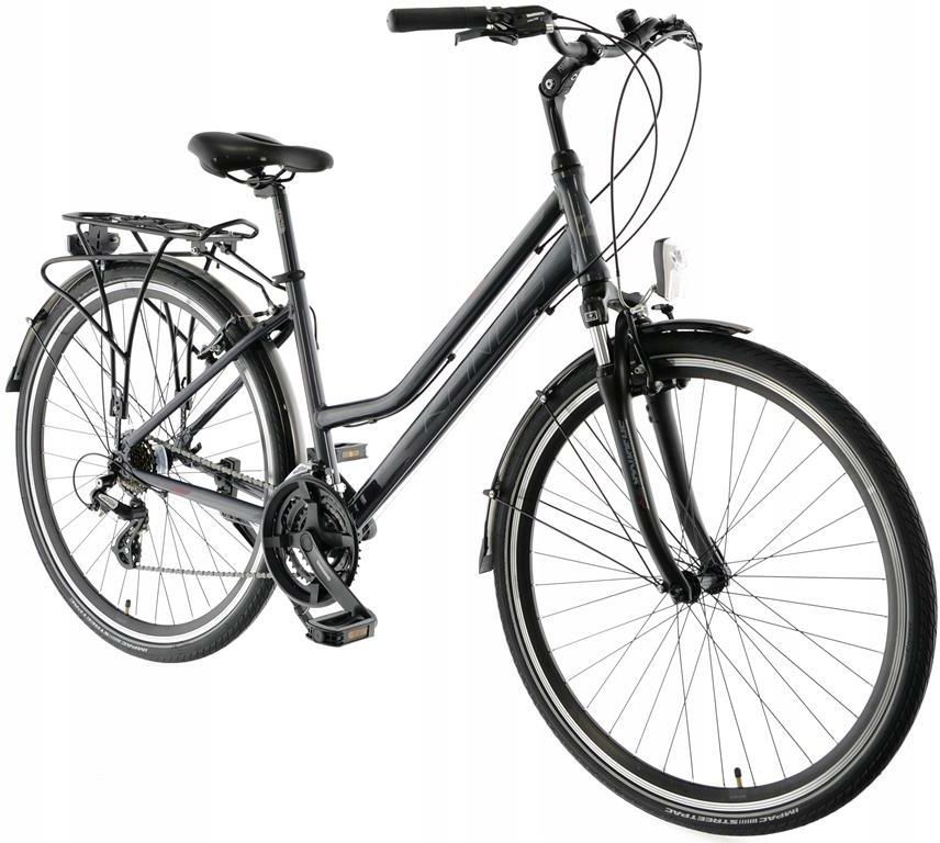 Kands Travel X Altus Antracyt Bordo 28 2022 Rowery Turystyczne Męskie