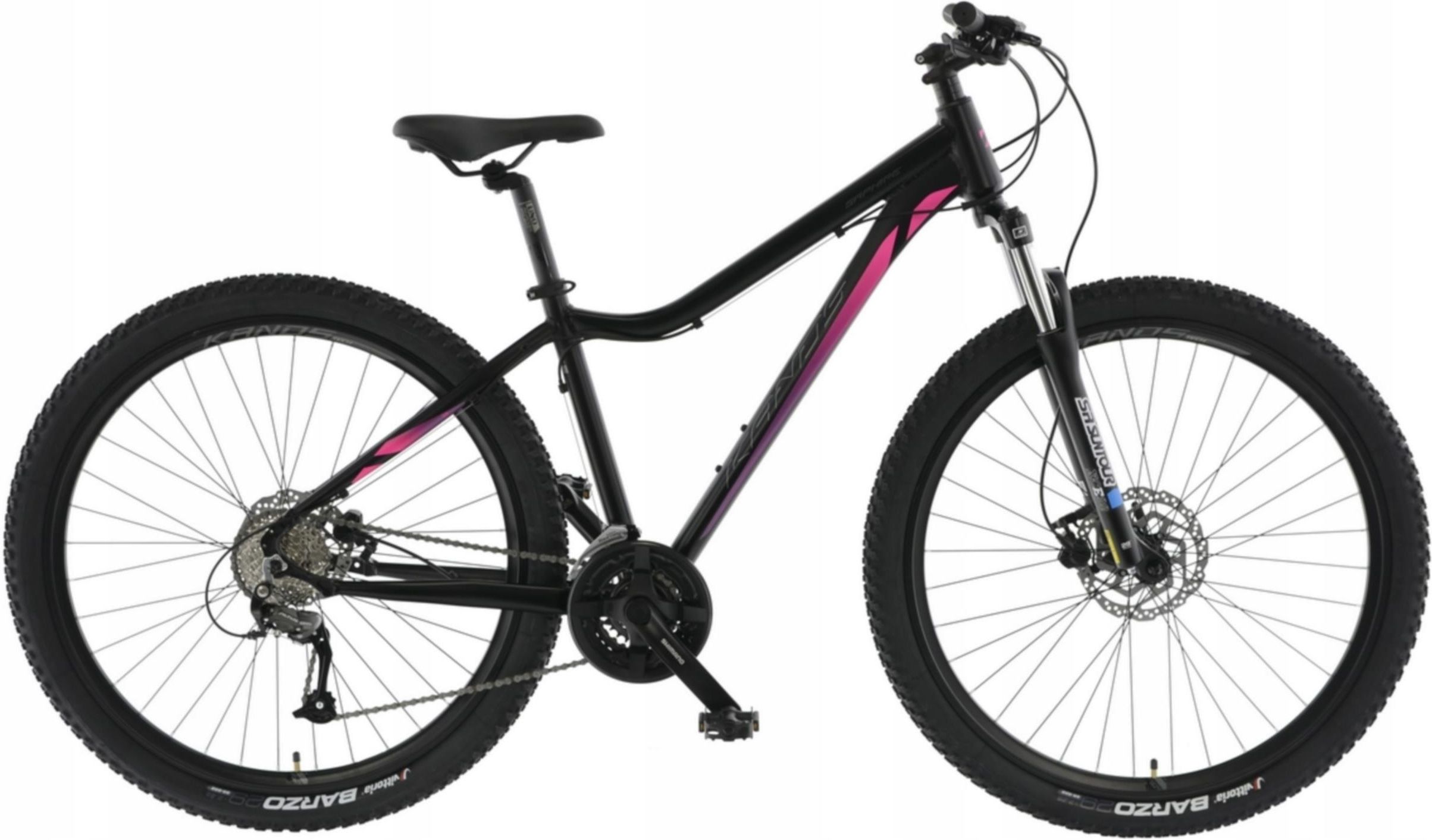 Kands Mtb Saphire V1 Czarny Różowy 29 2022 Rowery Górskie Ceny i