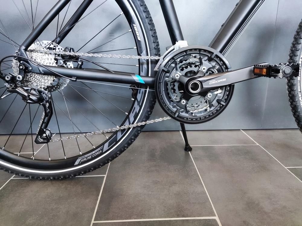 Kands Avangarde Deore Hollowtech Ii Czarny 28 2023 Rowery Crossowe