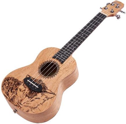 Laila UFG-2311-A Cat - ukulele koncertowe
