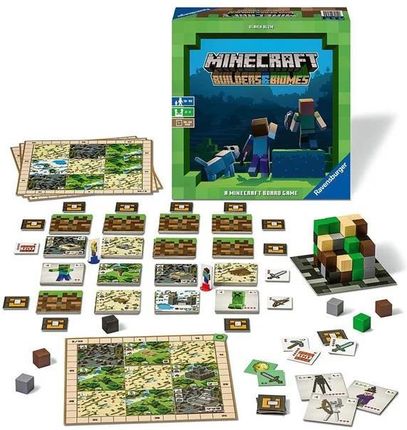 Ravensburger Minecraft Builders & Biomes (wersja angielska)