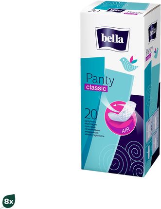 Bella 8X Panty Classic Wkładki Higieniczne 20 szt.