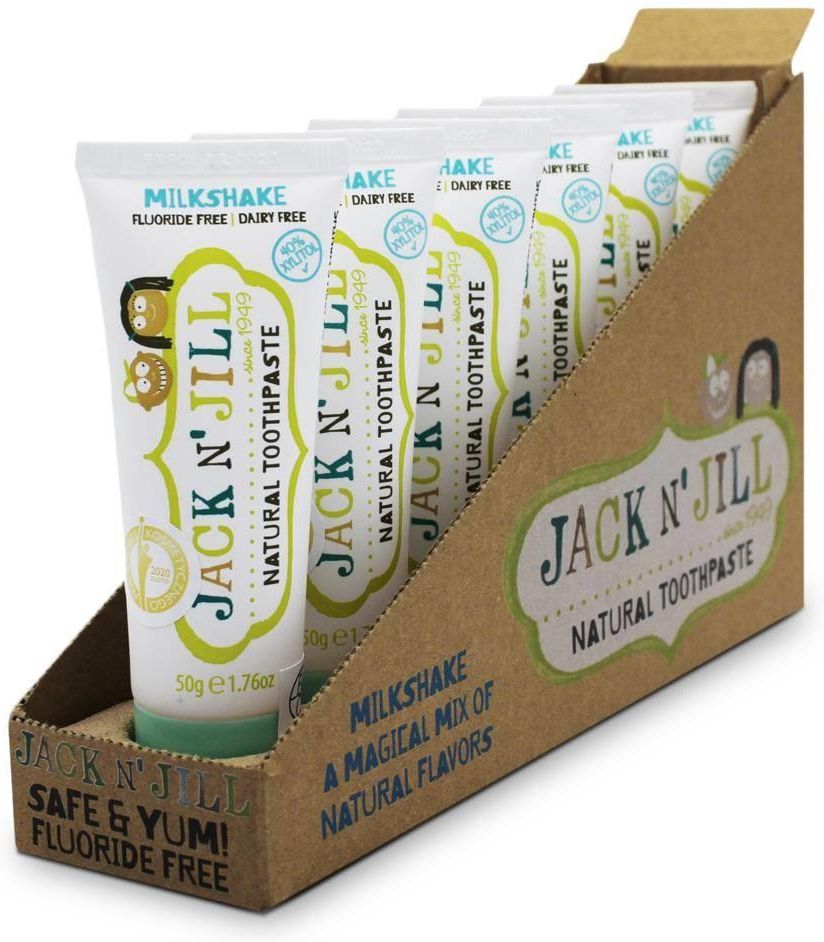 Jack N'Jill Jack N' Jill Naturalna Pasta Do Zębów Milkshake Xylitol 50G