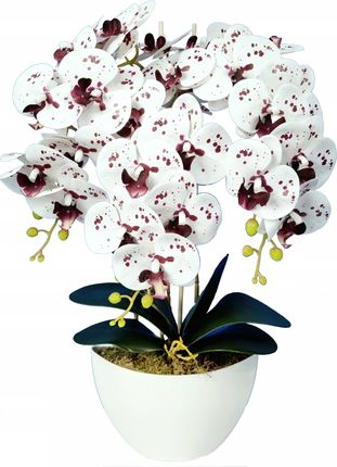 Damich Storczyk Sztuczny Kwiaty Orchidea 3P Jak Żywy 10131512