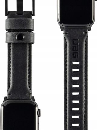 Pasek Uag Leather Do Apple Watch 44 42 mm Black