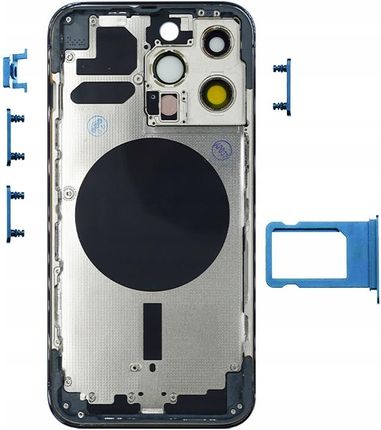 Back Housing With Parts | Original Pull / Reclaimed | iPhone 13 Pro Max | Blue | (Grade C