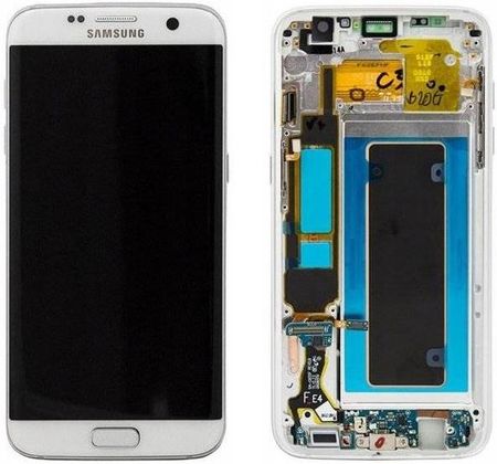 Wyświetlacz Lcd Samsung Galaxy S7 Edge Biały Orygi