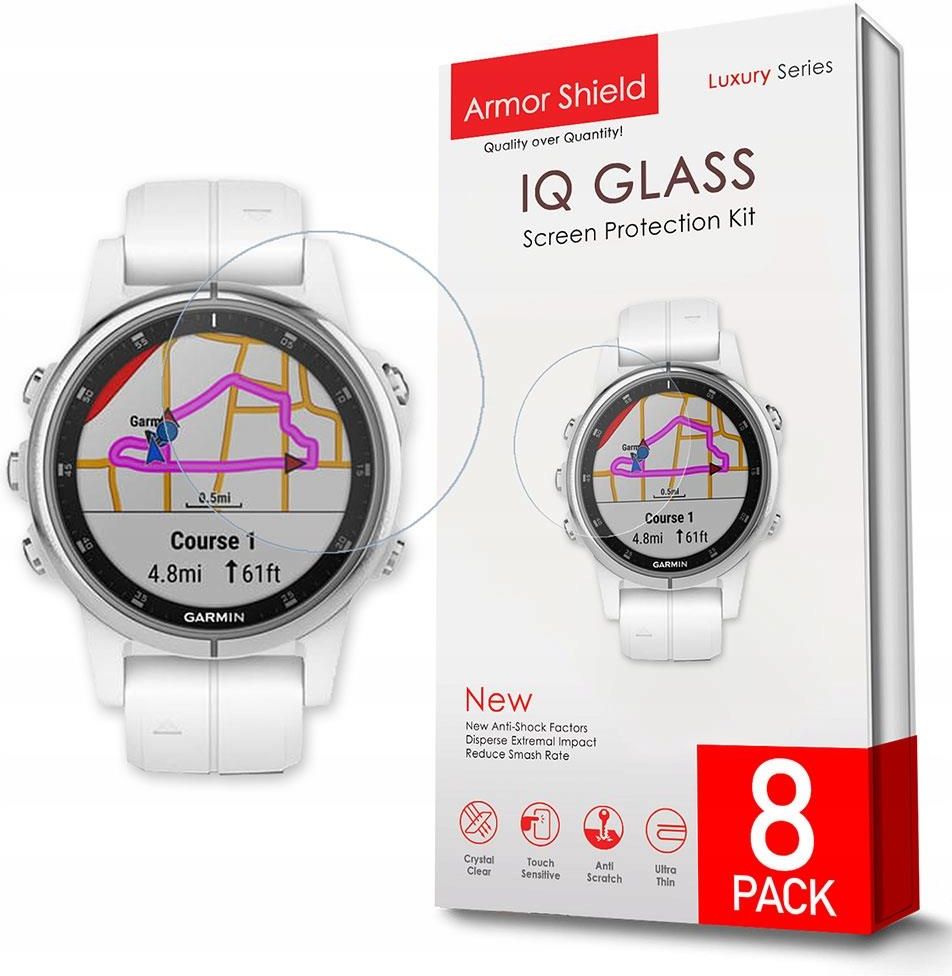 Brotect Pellicola Protettiva Per Garmin Fenix 5S (42 Mm) – 2 Pezzi Trasparenti, Anti-impronta E Antigraffio, Made In Germany