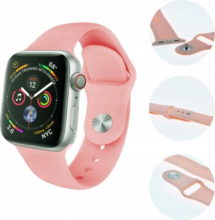 Apple Watch Opaska Silikonowa Premium Rose 42/44