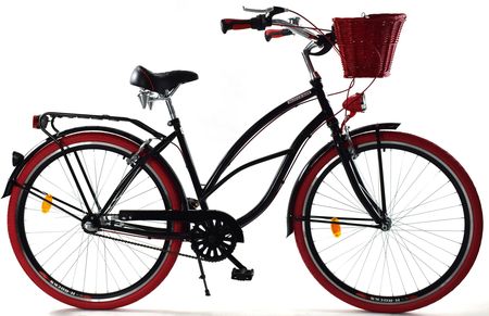 Dallas Bike Cruiser Czarny Crzerwony 28 2023
