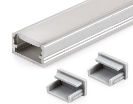 Design Light Profil Aluminiowy Led 2M Line Mini Zaślepki (PROFILALUMINIOWY2MDOTAŚMY+ZAŚLEPKI)