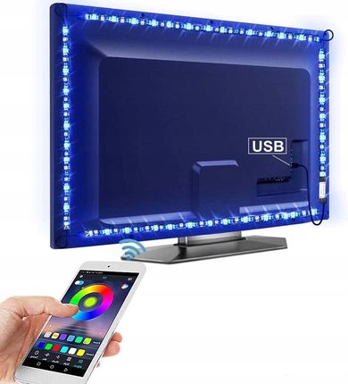 Skori Pasek Rgb 5V Do Telewizora Na Usb Bluetooth 3M (TV_RGB_STRIP_3M)