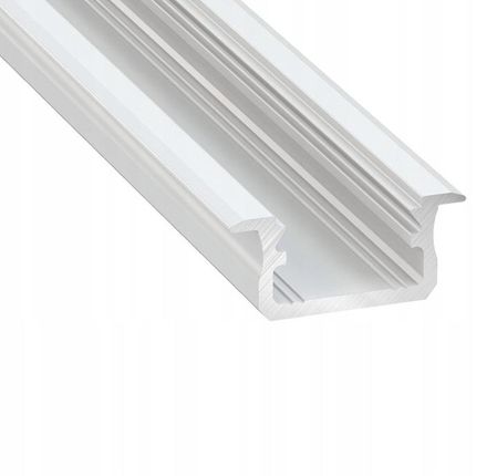 Profil Aluminiowy Wpuszczany typ B Biały do Led 2m