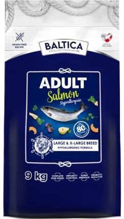 Baltica Adult Salmon Hypoallergenic L/Xl 9kg