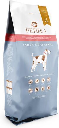 Perro Indyk Z Batatami Średnie Duże Rasy 3Kg - zdjęcie 3