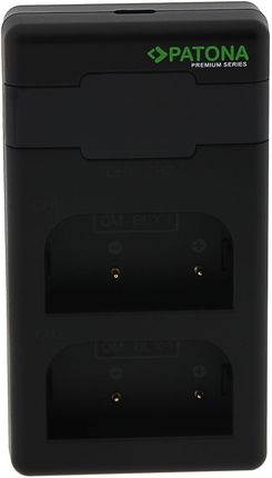 Ładowarka PATONA Premium Twin Performance PD do Olympus BLX-1 z kablem USB-C