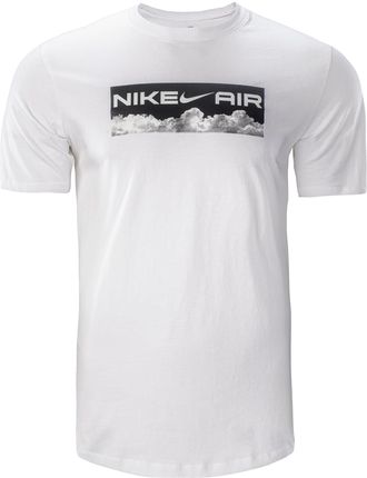 Męska Koszulka z krótkim rękawem Nike M Nsw Tee Nike Air Open Dr7805-100 – Biały