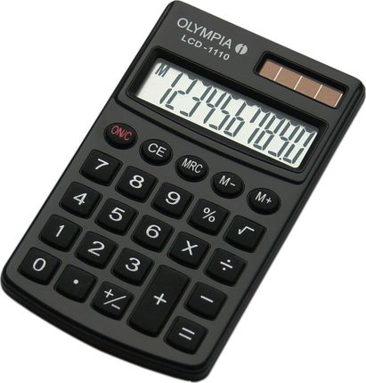 Olympia Kalkulator Taschenrechner Lcd 1110 Schwarz (941901001)