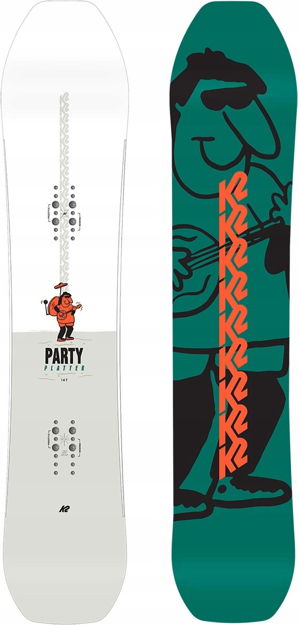 Deska snowboardowa K2 Party Platter Freestyle Allmountain 22