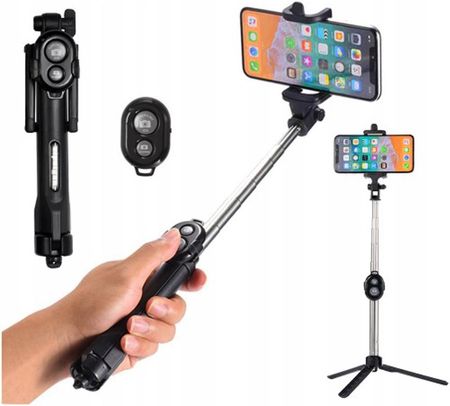 Iso Trade Monopod Do Zdjęć Kijek Selfie Statyw Tripod 3W1 (F27B70B5-C520-4764-96D0-Cca6Cc4A8027)