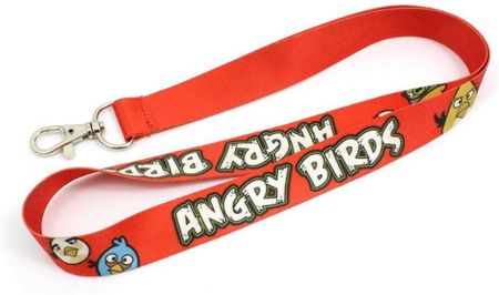 Smycz Angry Birds Czerwona Szer. 20mm Dł 48Cm